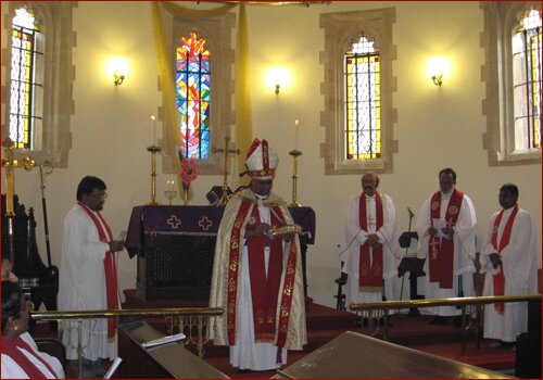 Dedicating our New Hymn Book
